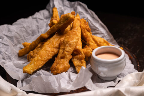 Poză cu Tempura legume cu sos calypso
