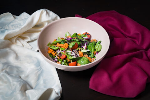 Poză cu Salată cu brânză halloumi