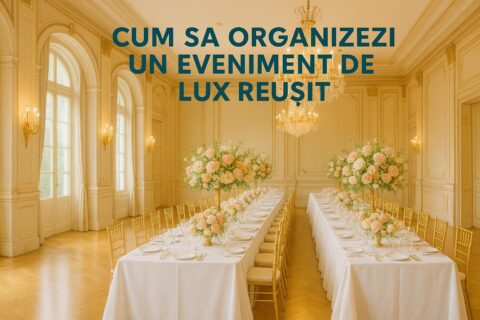 Cum să Organizezi un Eveniment de Lux Reușit