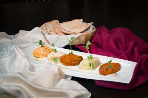 Picture with Romanian Romanian platter from home snacks