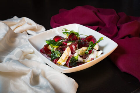 Picture with Beef pastrami with artichokes