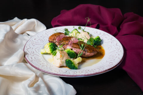 Photo of Duck breast with celeriac puree