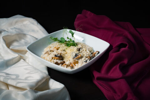 Photo of Risotto with forest mushrooms