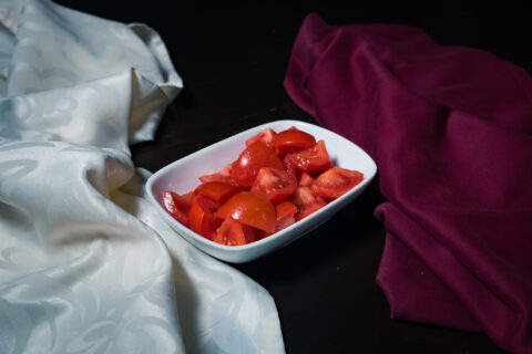 Photo with Tomato Salad