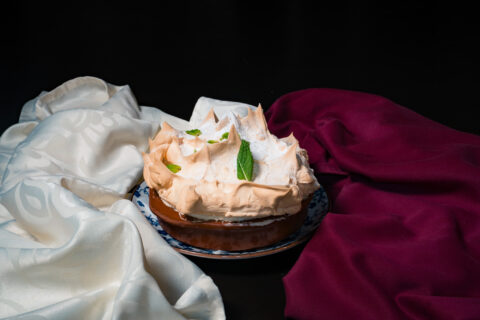 Picture with Pancakes with sweet cheese